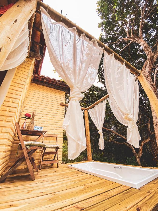 Pousada Bellatrix Ecolodge Castelo da Torre Exteriör bild